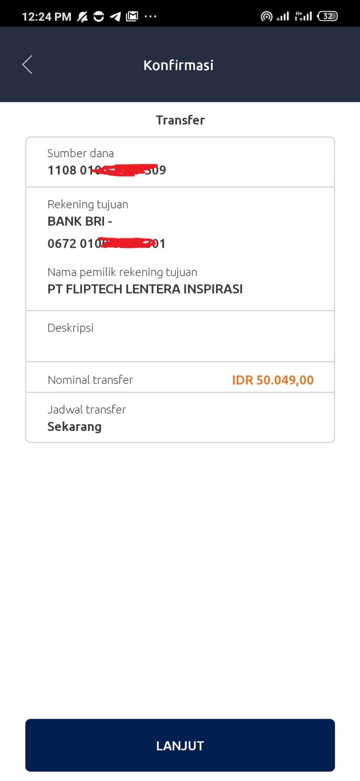 Cara Kirim Uang Dari Bank Bri Ke Mandiri Syariah Dengan Flip