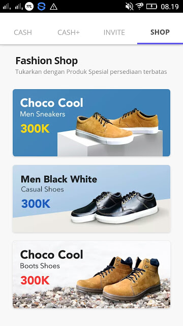 sepatu gratis