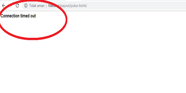 Mengatasi Connection Timed Out Google Chrome