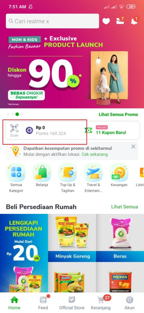 Voucher Tokpedia dari Aplikasi Licorice Indonesia