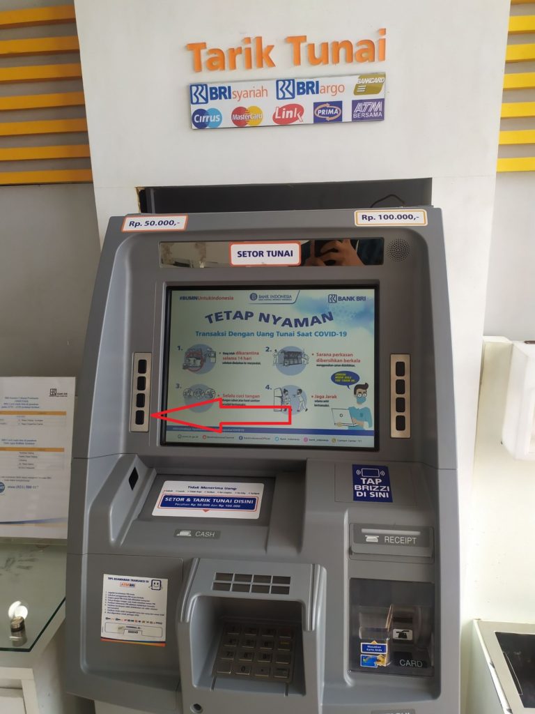 Cara Tarik Uang Tunai BRI Tanpa Kartu ATM