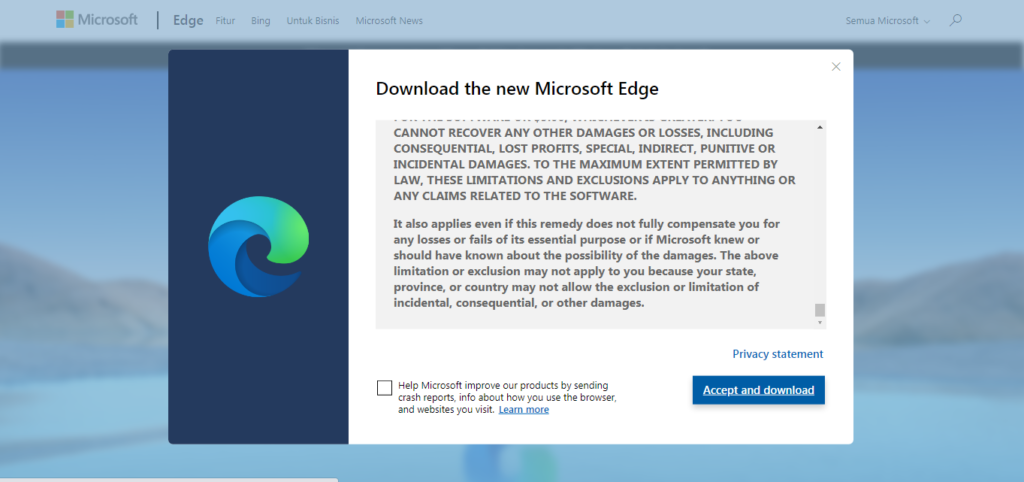 cara download microsoft edge pada windows 7