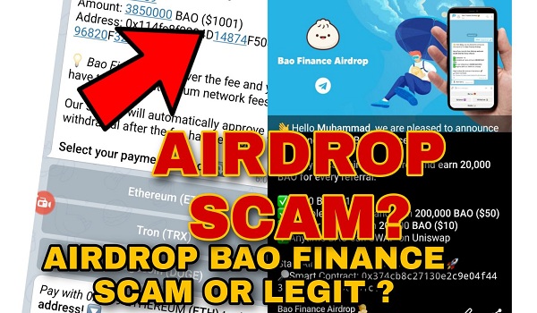 Apakah Airdrop Telegram BAO Finance SCAM ?