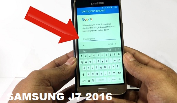 Cara Mengatasi Lupa Akun Google di Samsung J7 2016