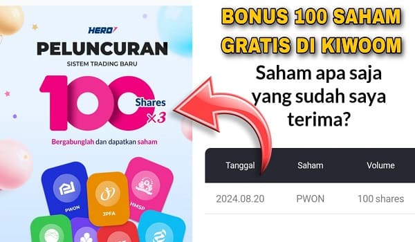 Saham Gratis Kiwoom