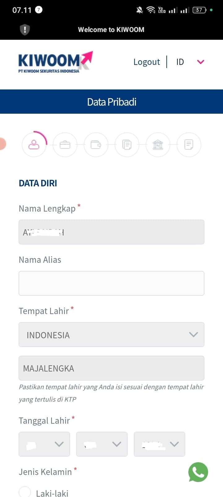 cara mendapatkan saham gratis kiwoom