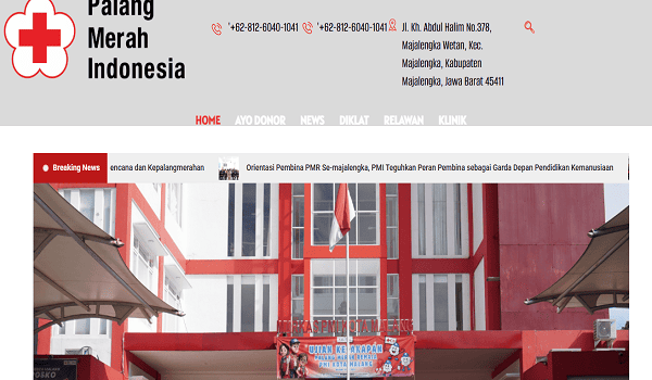 Mengenal Situs PMI Kabupaten Majalengka